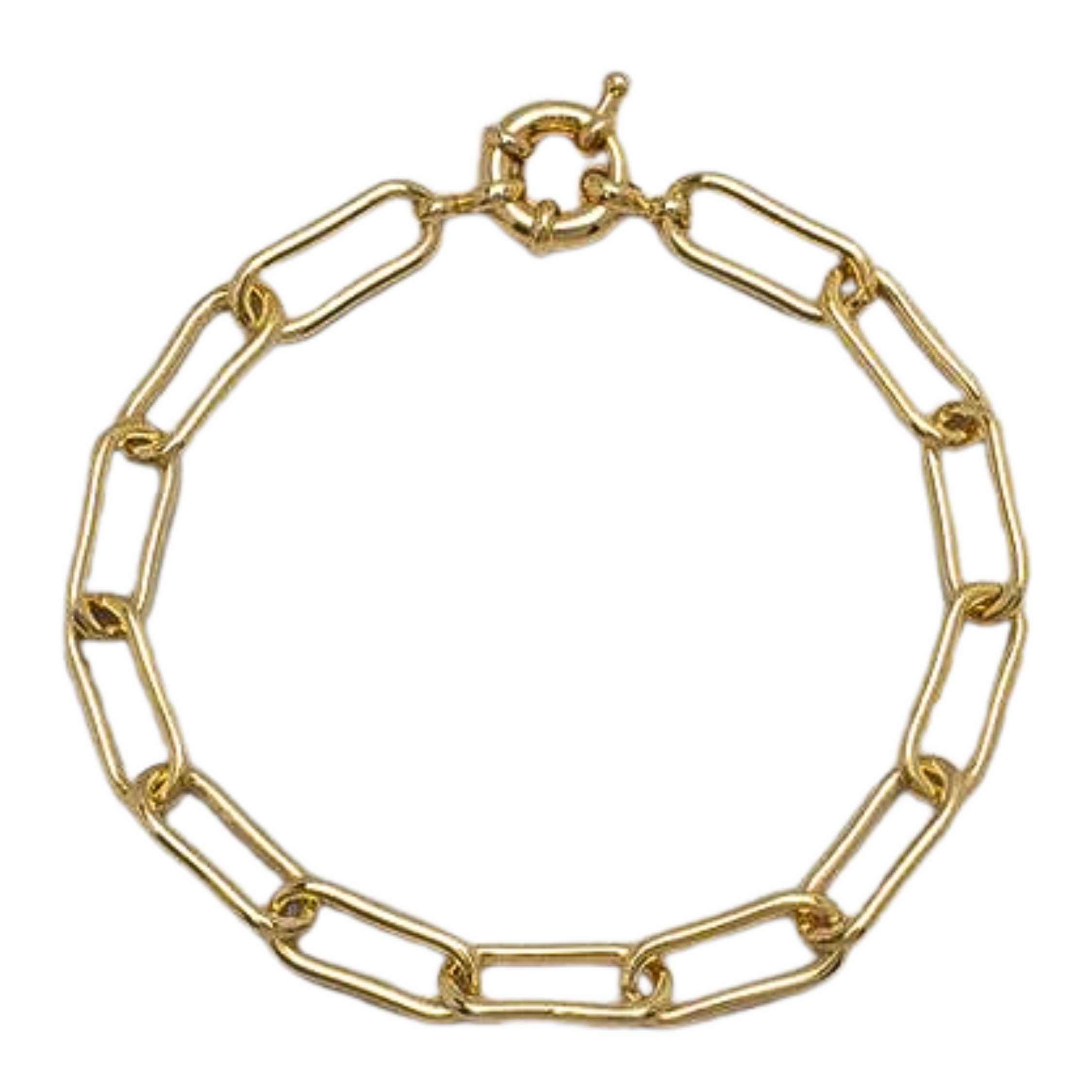 Gold Plated Link Bracelet 2