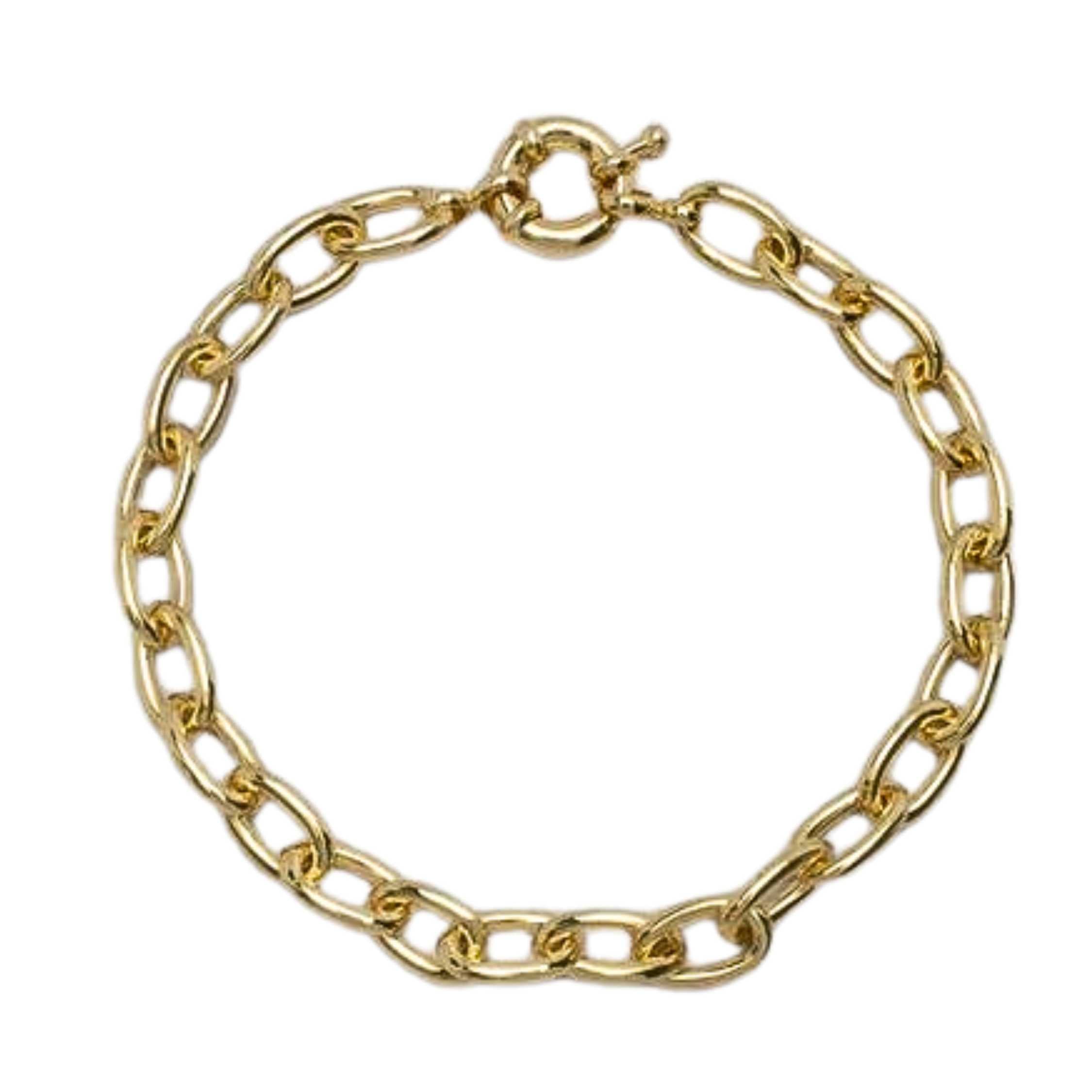 Gold Plated Link Bracelet 3
