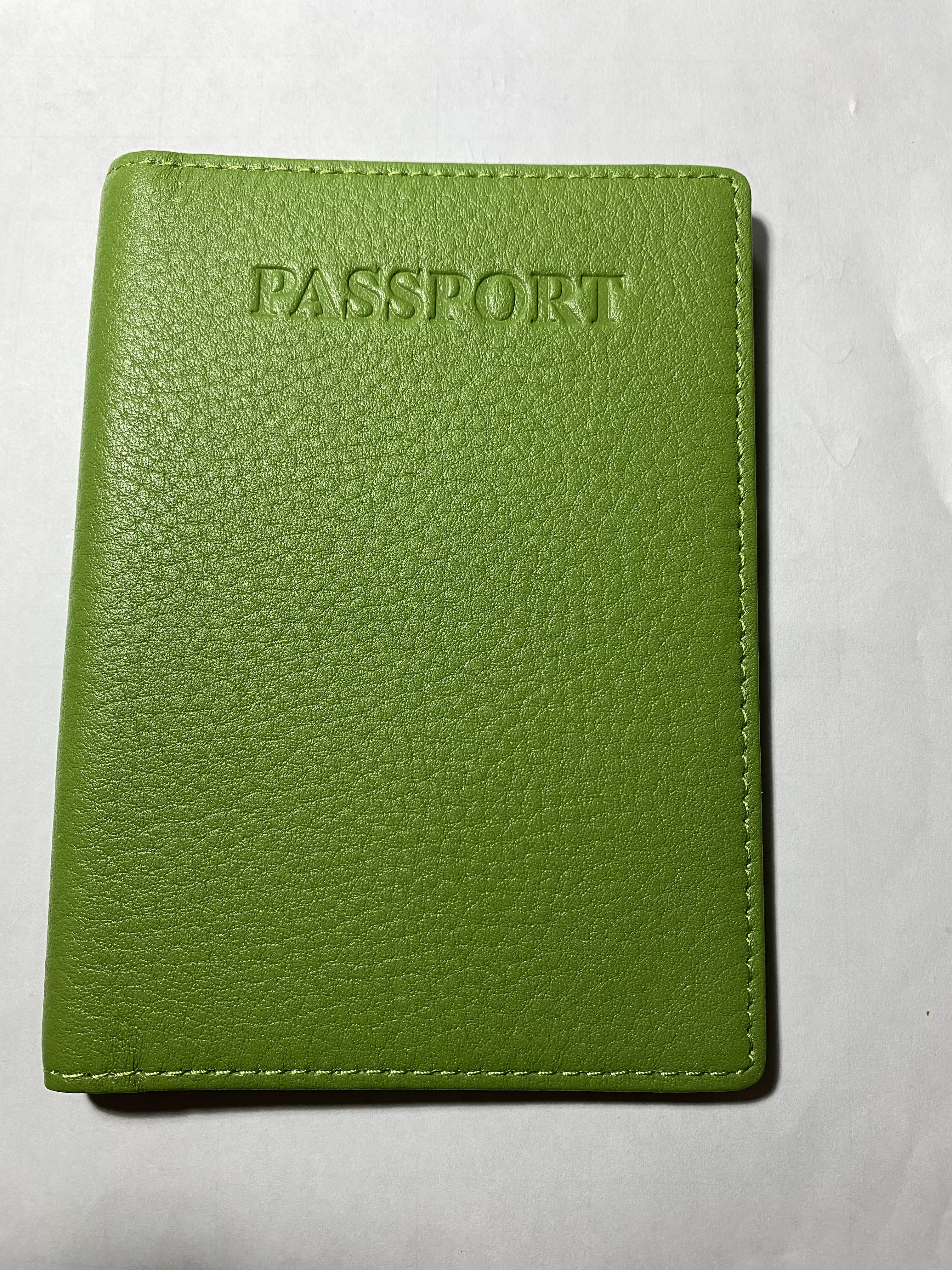 Sophia Genuine Leather Passport Cover